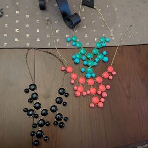 3-Colorful Statement Necklaces